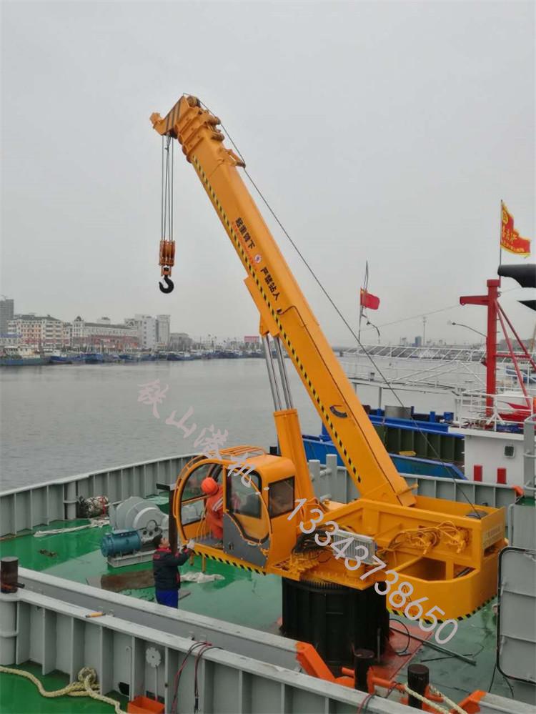 山東臨沂甲板起重機(jī)廠家起重機(jī)耐沖擊，制動性能好